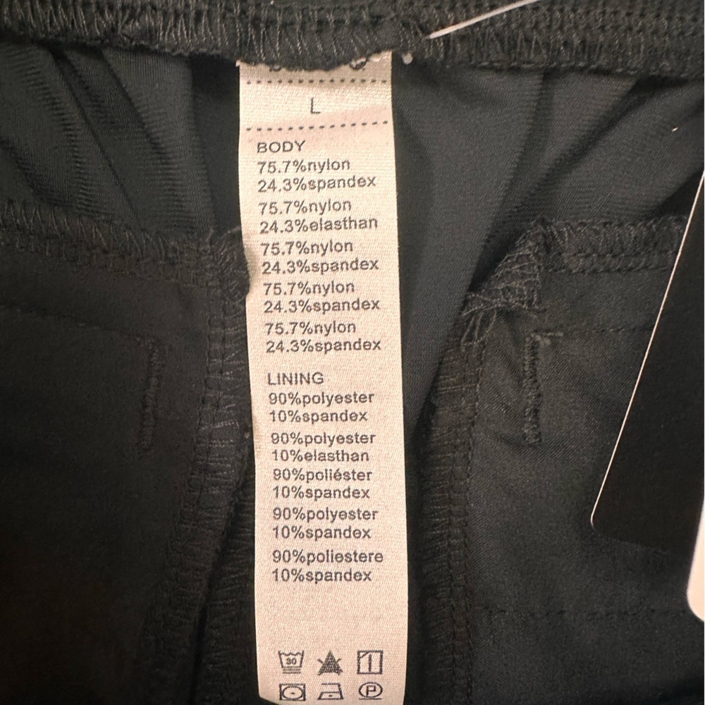 Baleaf Black Track Pants - Picture 3 of 4